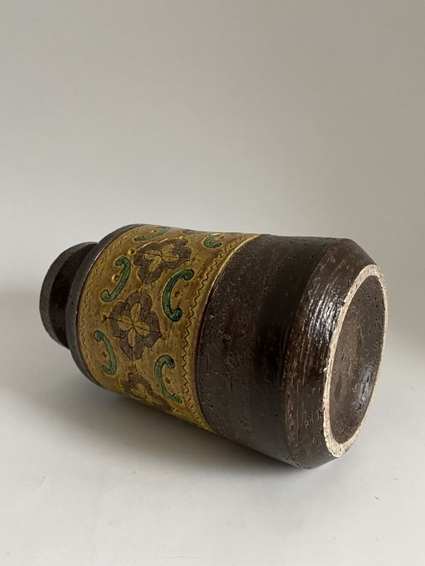 Bitossi vase i chamotte keramikk 