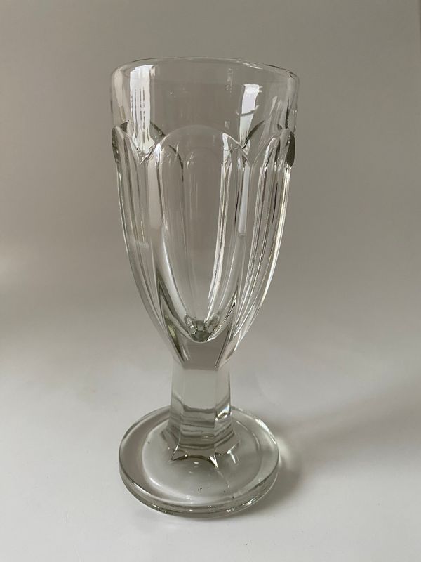 6 vintage pressglass Hadeland  