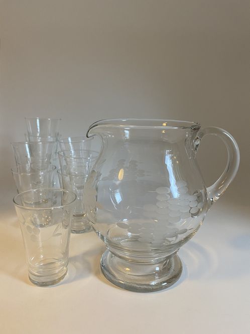 Hovedbilde Hadeland glassmugge med farrisglass 