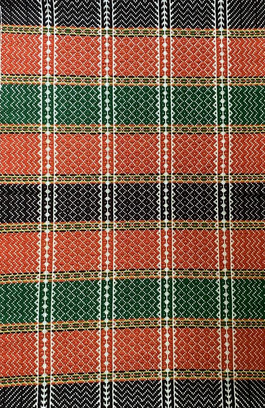 Veggteppe fra Valdres med oppheng