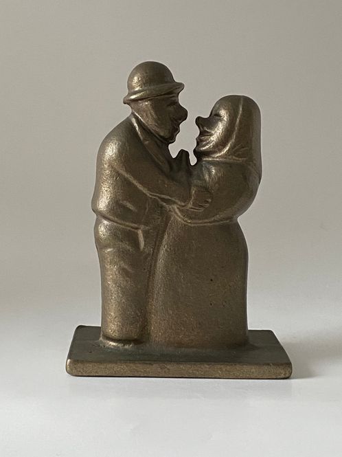 Hovedbilde Bondepar i bronse 