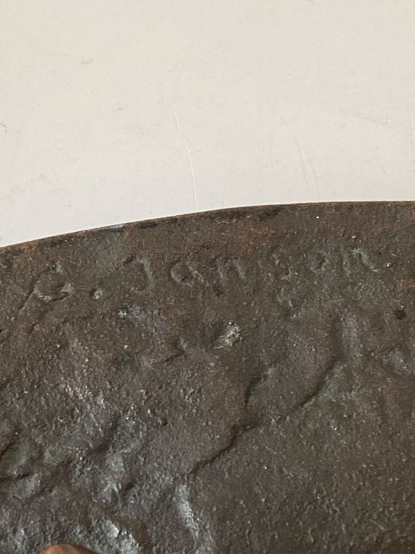 Statuett bronse Gunnar Janson 