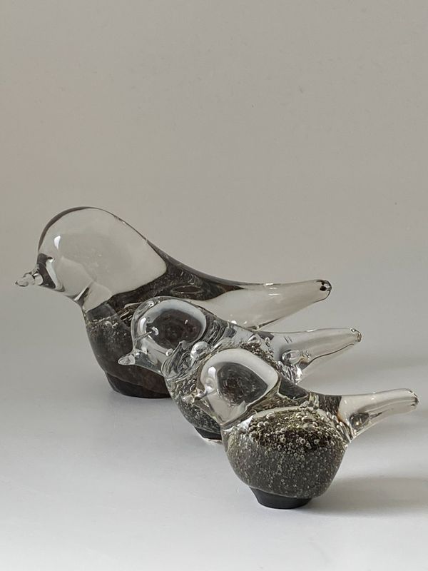 Glassfugler  Benny Motzfelt Randsfjordglass 