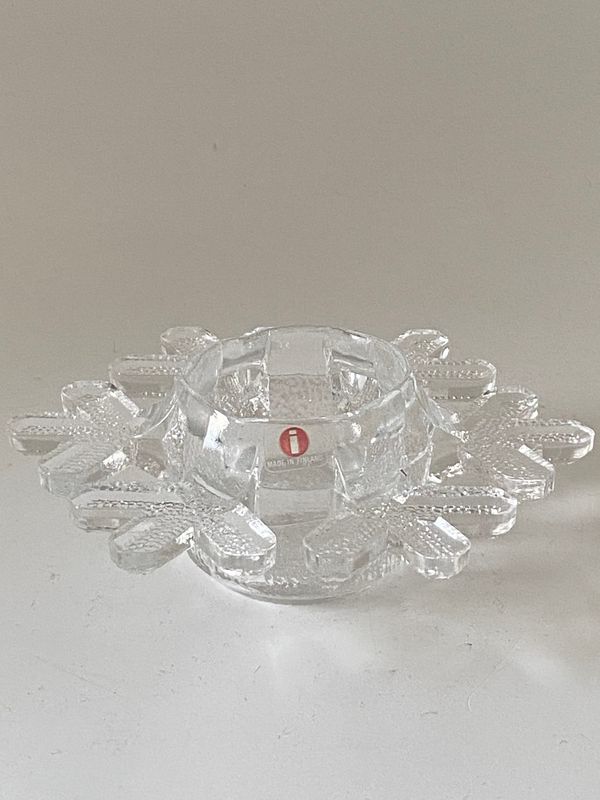 Iittala Snøfnugg telysholder 