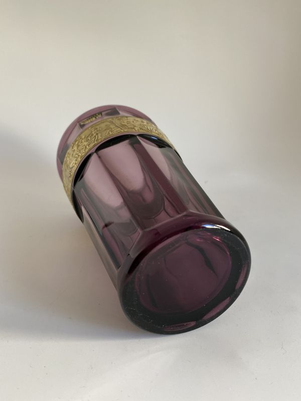 Art Deco Ametyst vase 1950 tallet 