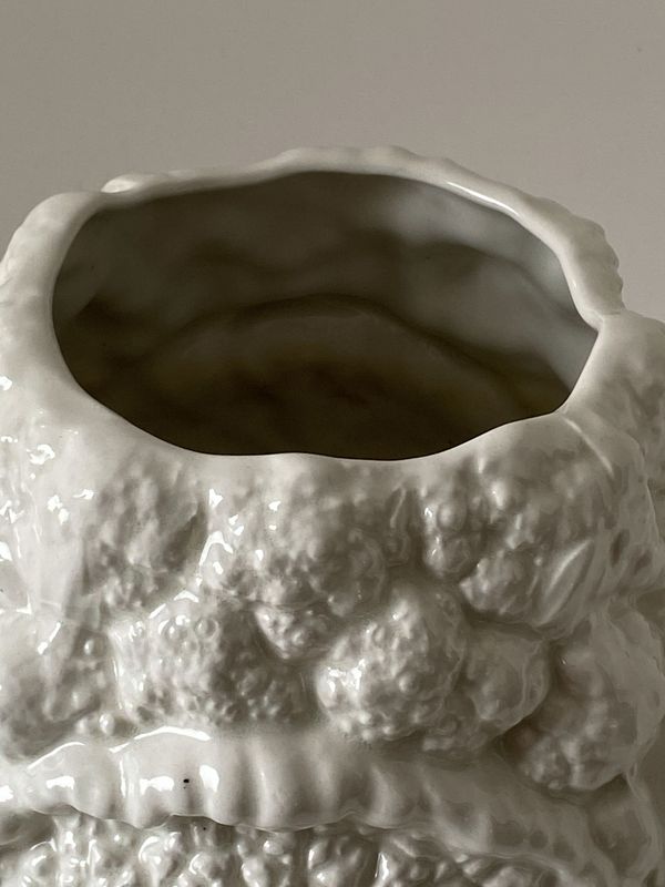 Vintage Blomkålvase Burleigh Staffordshire 