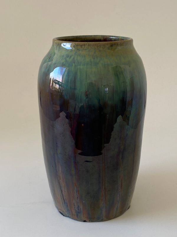 Vintage keramikk med renneglasur